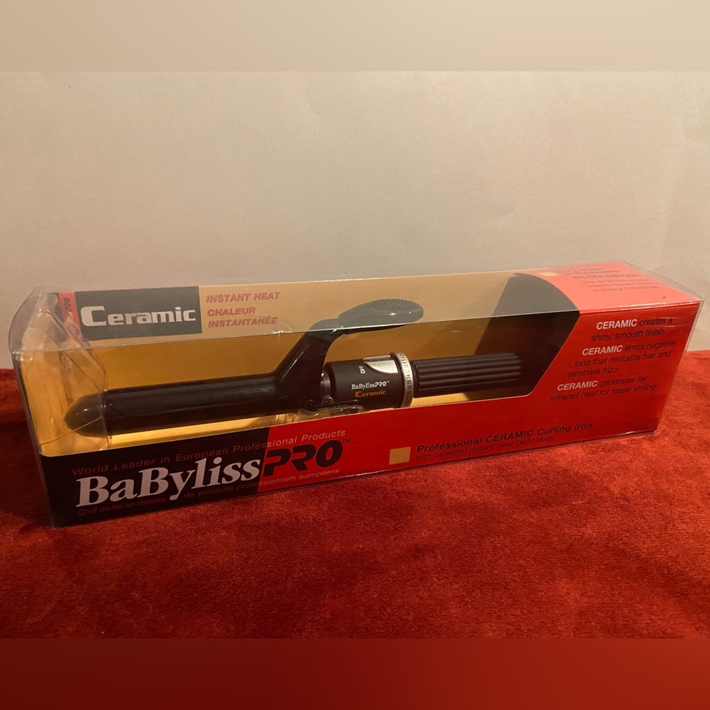 Babyliss Pro Ceramic Curling Iron NWT